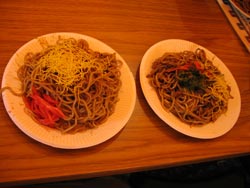 Yakisoba a Tokyo